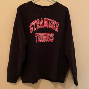 Levi’s Stranger Things crewneck, size medium.